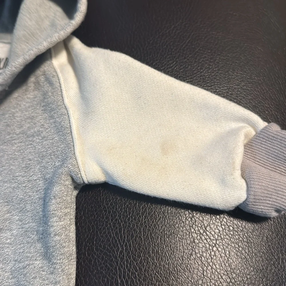 Baby 1 piece Gray & White 0-3 Months Free with any $15 Kids Purchase
